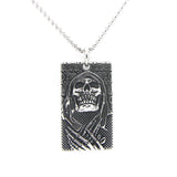 Big Claws Skull Pendant Stainless Steel Ghost Skull Biker Pendant