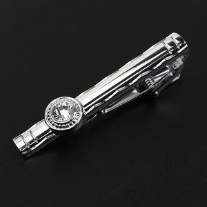 Enamel Tie Clip High Jewelry Business Bar Pinch Clasp Tie Pin