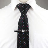 Enamel Tie Clip High Jewelry Business Bar Pinch Clasp Tie Pin