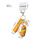 Cola Bottle Rocking Toy Doll Car Keychain Pendant Bag Key Chain Funny Gift