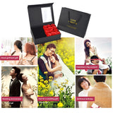 Eternal Soap Rose Exquisite Valentines Rose Jewelry Box