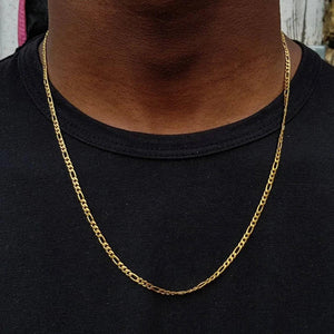 4mm Stainless Steel Classic Chain Necklace for Men and Women