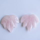 Stone Maple Leaf Pendants for Necklace Making - 3pcs/lot