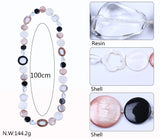 Personalised Resin Shell Necklace for Kids and Women