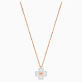 Flower Pendant Necklace Petal Rose Chain for Women