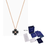 Flower Pendant Necklace Petal Rose Chain for Women