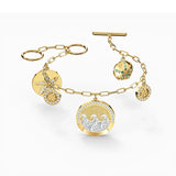 Glitter Adjustable Bracelet Coin Shape Ocean Charm Chain Women Jewelry