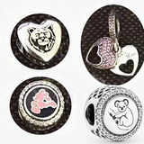 S925 Sterling Silver Lion Charm for Women
