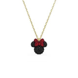 Cartoon Style 3D Red Bow Mouse Women Necklace Jewelry
