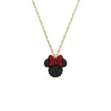 Cartoon Style 3D Red Bow Mouse Women Necklace Jewelry
