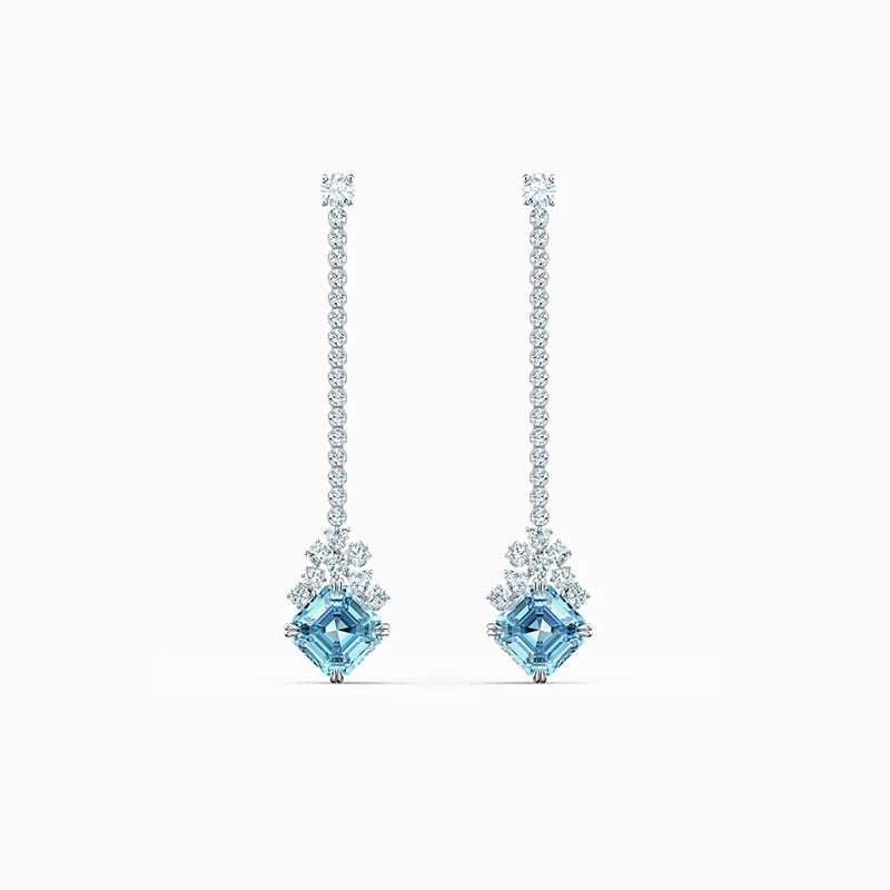 Enchanting Amethyst Linear Earrings for Women