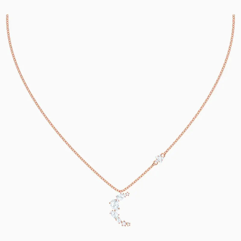 MoonSun Necklace Rose Chain Women Jewelry Gift