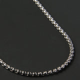 Box Chain Necklace Men Titanium Steel Chain Choker Men Necklace Jewelry