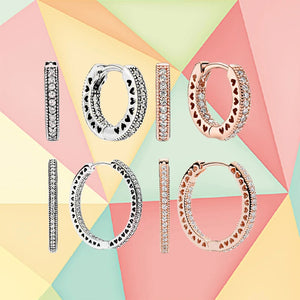 Shining O-shaped Earrings Collection for Women