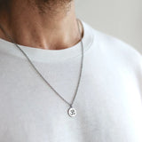 Yin Yang Pendant Necklace Stainless Steel Men Jewelry Gift