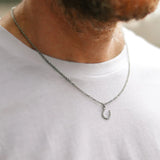 Yin Yang Pendant Necklace Stainless Steel Men Jewelry Gift