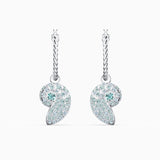 Conch Pattern Crystal Pierced Earrings - Romantic Jewelry Gift
