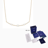 Elegant Rose Gray Necklace for Wife, Birthday Gift