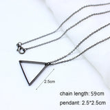 Stainless Steel Pendant Necklace for Men Women