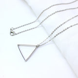 Stainless Steel Pendant Necklace for Men Women