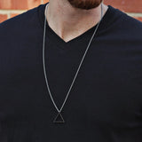 Stainless Steel Pendant Necklace for Men Women