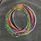 Colorful Beaded Choker Necklace for Women