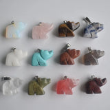 12pcs Mixed Bear Pendants for Necklace Jewelry Making