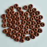 Natural Stone Round Big Hole Beads for Bracelet Charms 50pcs/lot