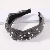 Pearl Hair Band Tiara Hair Clips