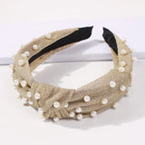 Pearl Hair Band Tiara Hair Clips