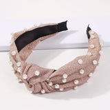 Pearl Hair Band Tiara Hair Clips