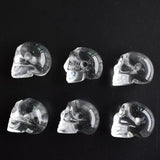 Watermelon Carved Skull Charms Pendants 6pcs/lot