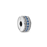 925 Silver DIY Star & Moon Clip Beads Female Charm Jewelry
