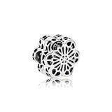 925 Silver DIY Star & Moon Clip Beads Female Charm Jewelry