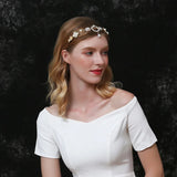 Pearls Jewelry Crown Hair Headband Hair Clip Accessories