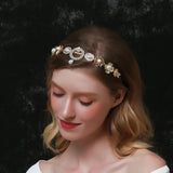 Pearls Jewelry Crown Hair Headband Hair Clip Accessories