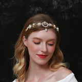Pearls Jewelry Crown Hair Headband Hair Clip Accessories