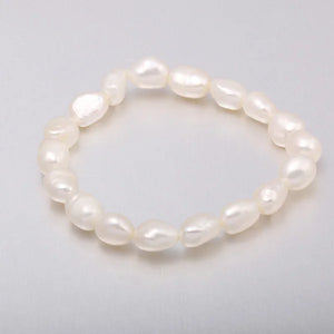 6-7mm Freshwater Pearl Bracelet for Women - Natural Pearl Bracelet Gift