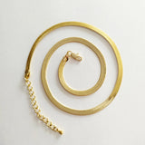 Snake Choker Necklace Chain Silver Stainless Steel Women Jewelry