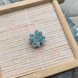 925 Silver Reflexions Daisy Pave Pendant DIY Woman Jewelry