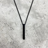 Men Pendant Necklace Stainless Steel Chain Gift