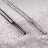 Men Pendant Necklace Stainless Steel Chain Gift