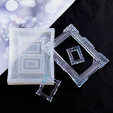 Hot Frame Set Epoxy Resin Mold Silicone Jewelry Box DIY Crystal