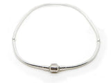 45CM Silver Snake Chain Necklace Pendant for DIY Jewelry