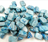 Quartz Crystal Opal Agates Tumble Pendants for DIY Jewelry Making - 50Pc
