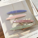 Retro Leaf Hair Clips Testudinarious Acetate Spring Clips Ponytail Hairpins