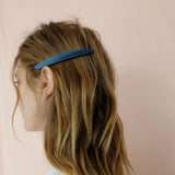 Retro Leaf Hair Clips Testudinarious Acetate Spring Clips Ponytail Hairpins