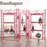 Jewelry Organizer Display Necklace Earrings Ring Storage Box
