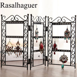 Jewelry Organizer Display Necklace Earrings Ring Storage Box
