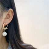 Knot Pearl Earrings for Women - Elegant Jewelry